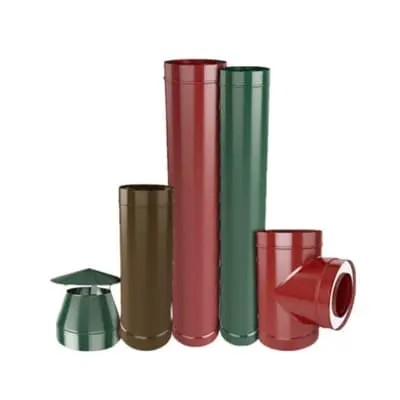 Комплект дымохода для печи или камина Комплект дымохода для печи или камина